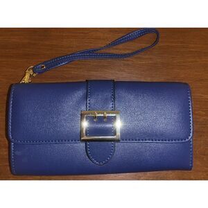 Andrew Marc / Marc New York Wallet Wristlet Blue NWOT